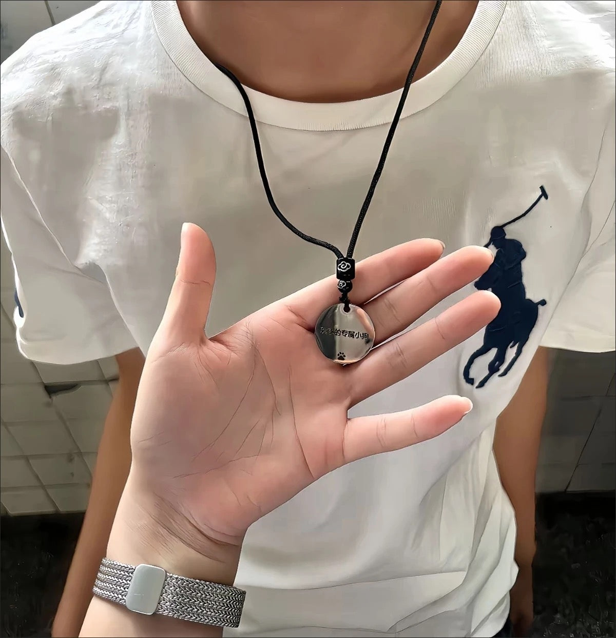 爆款小狗puppy吊坠项链