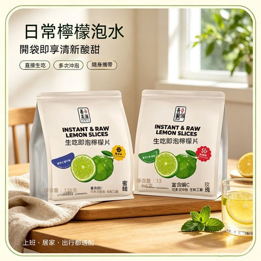即泡沖泡檸檬幹片