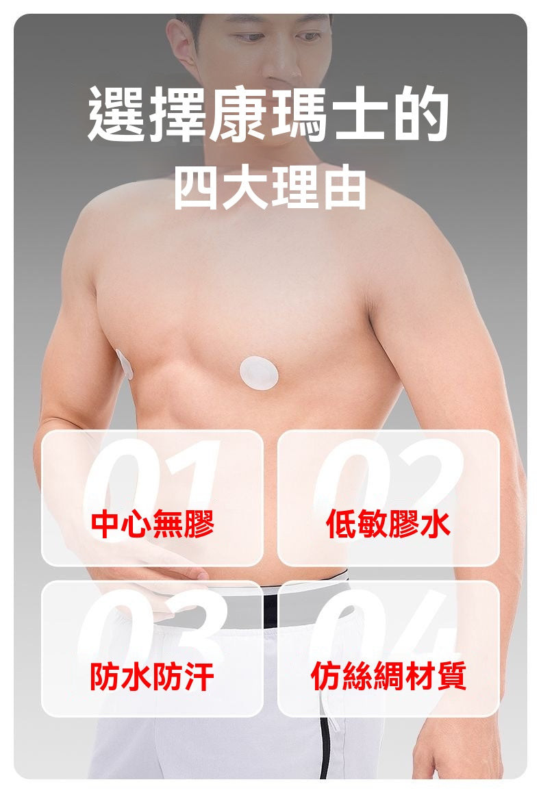 男士運動胸貼（馬拉松專用乳貼）