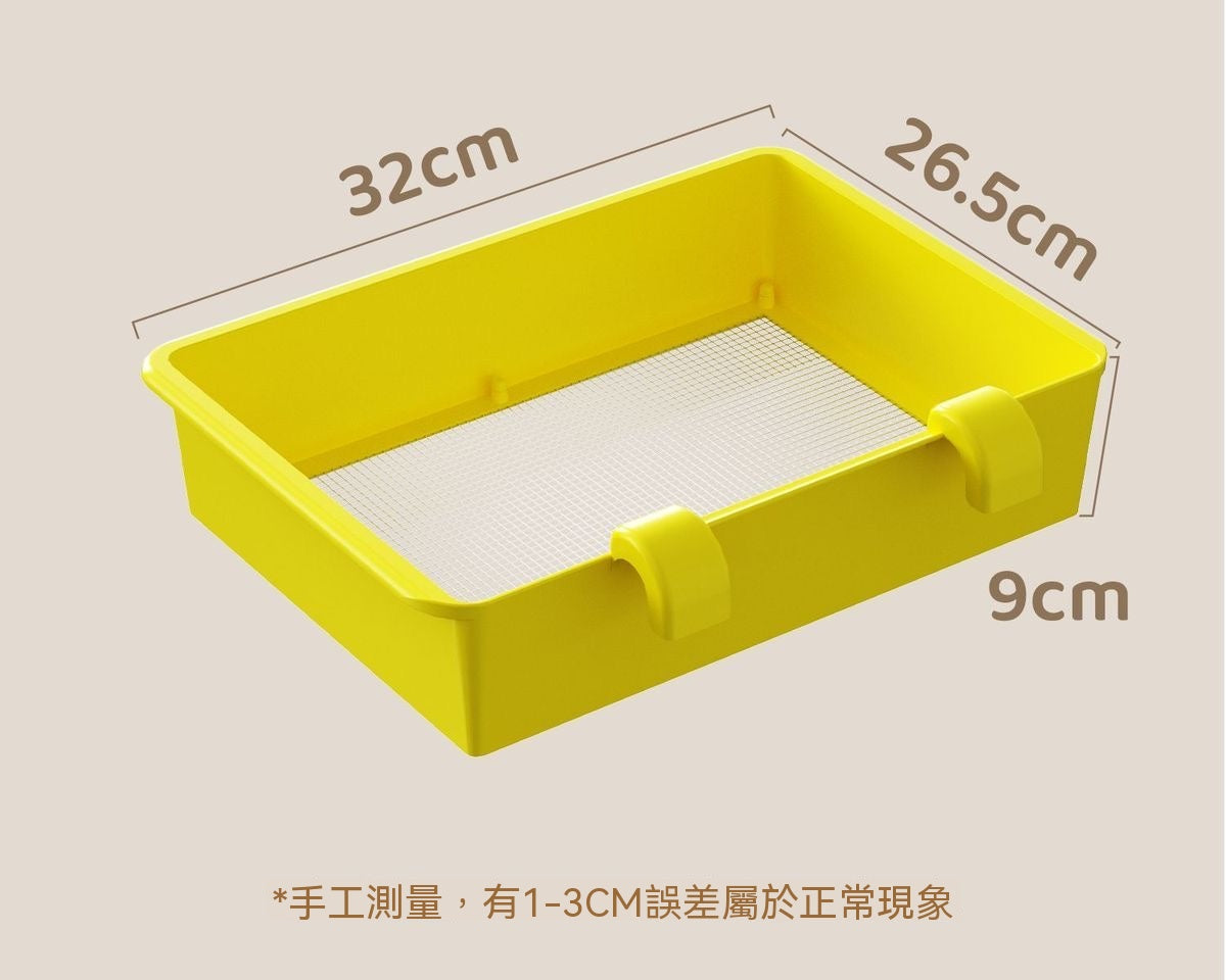懶人貓砂過濾篩網（帶懸掛支架）