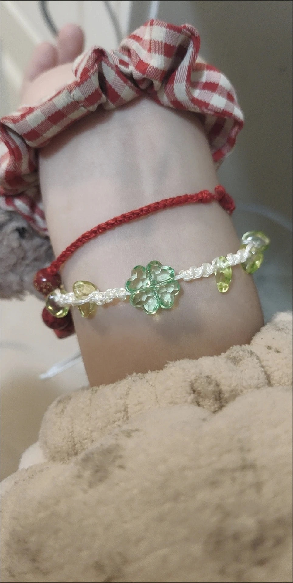 小清新好運四葉草手鍊
