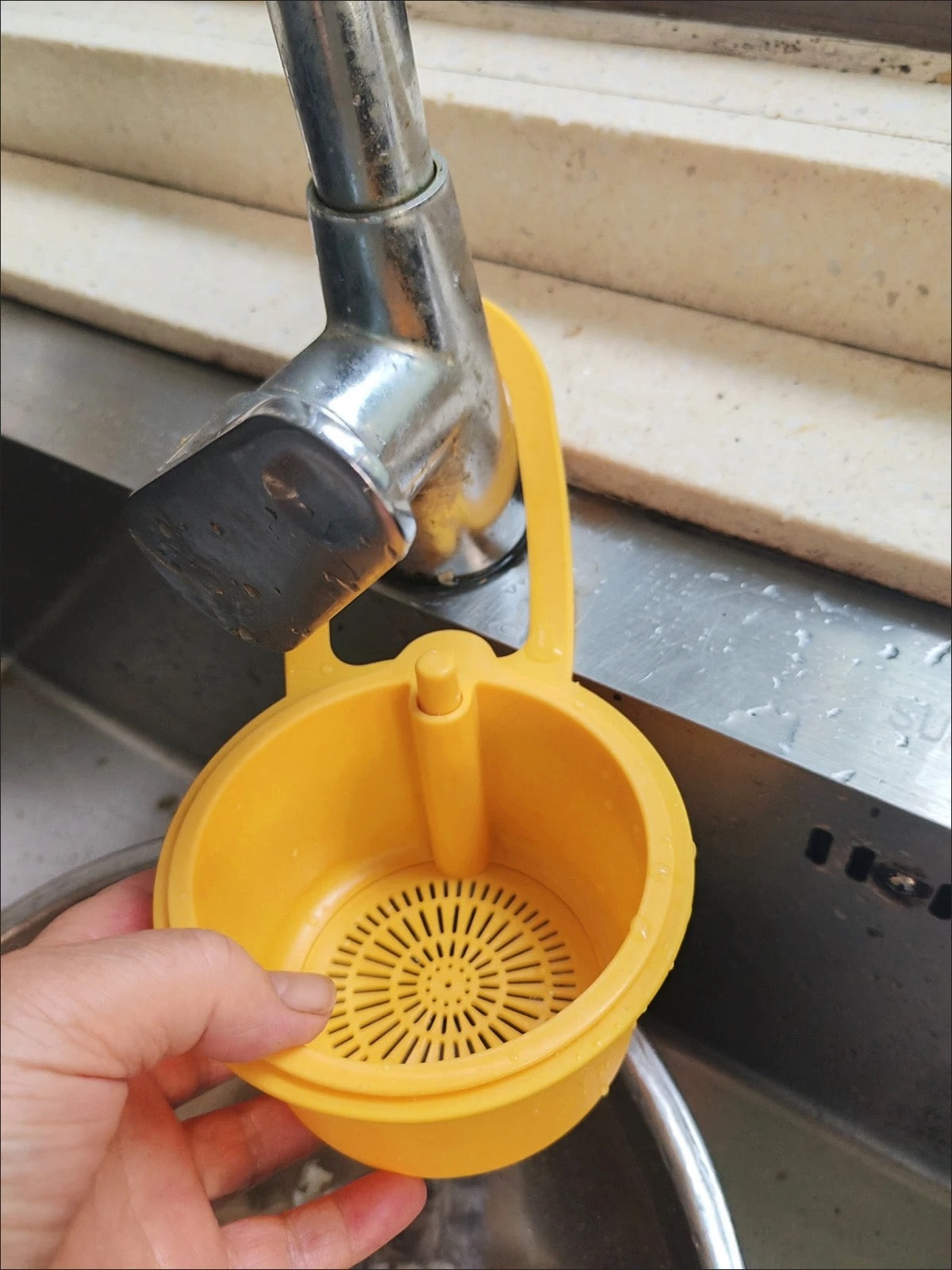 廚房水槽掛式瀝水過濾籃
