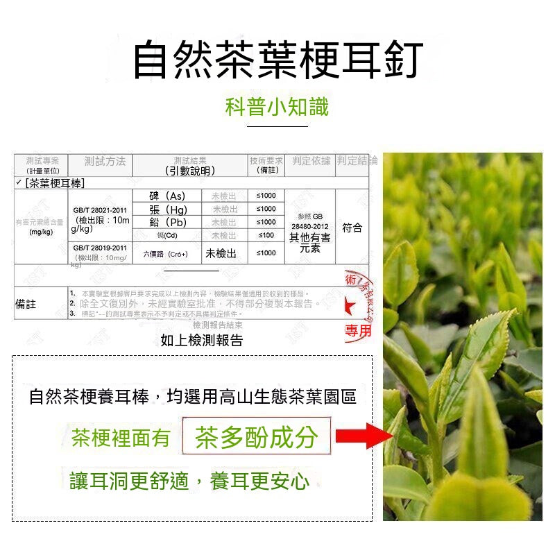 膠囊茶梗耳洞護理棒