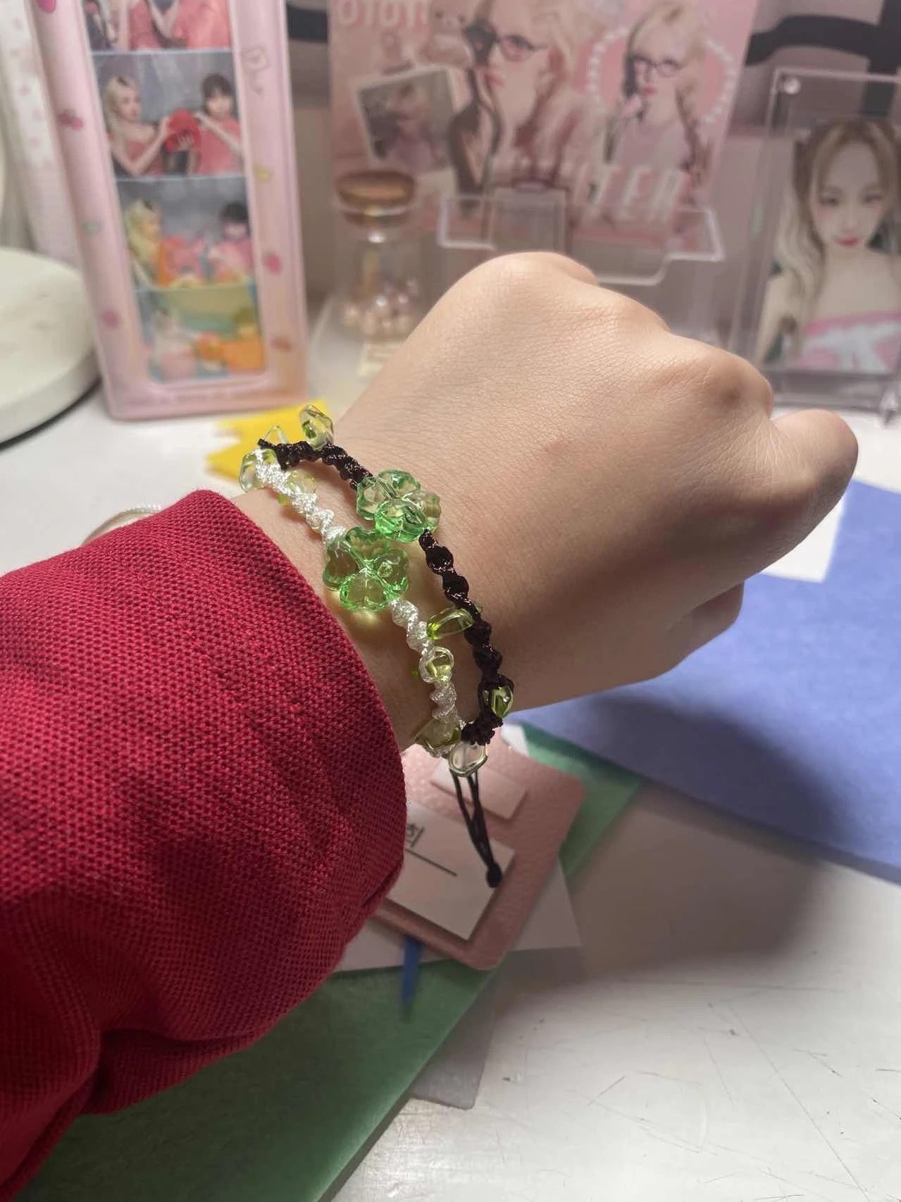 小清新好運四葉草手鍊