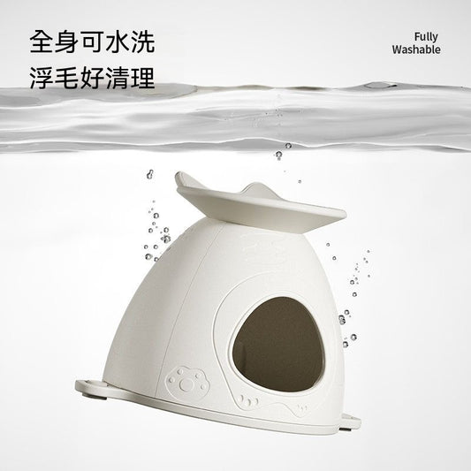 四季雙層貓窩（半封閉式貓房）