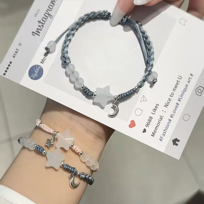 星月星星編織手繩