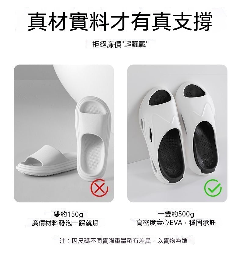 鯨雲拖足弓支撐拖鞋