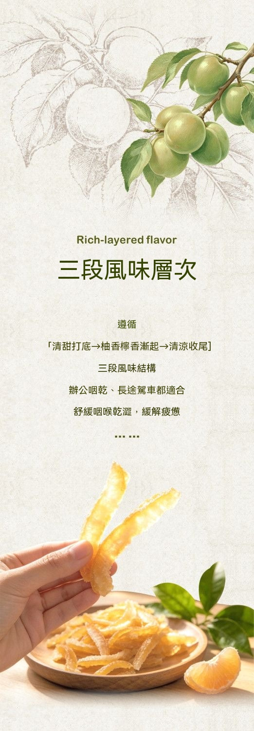 小梅屋青檸薄荷柚子條