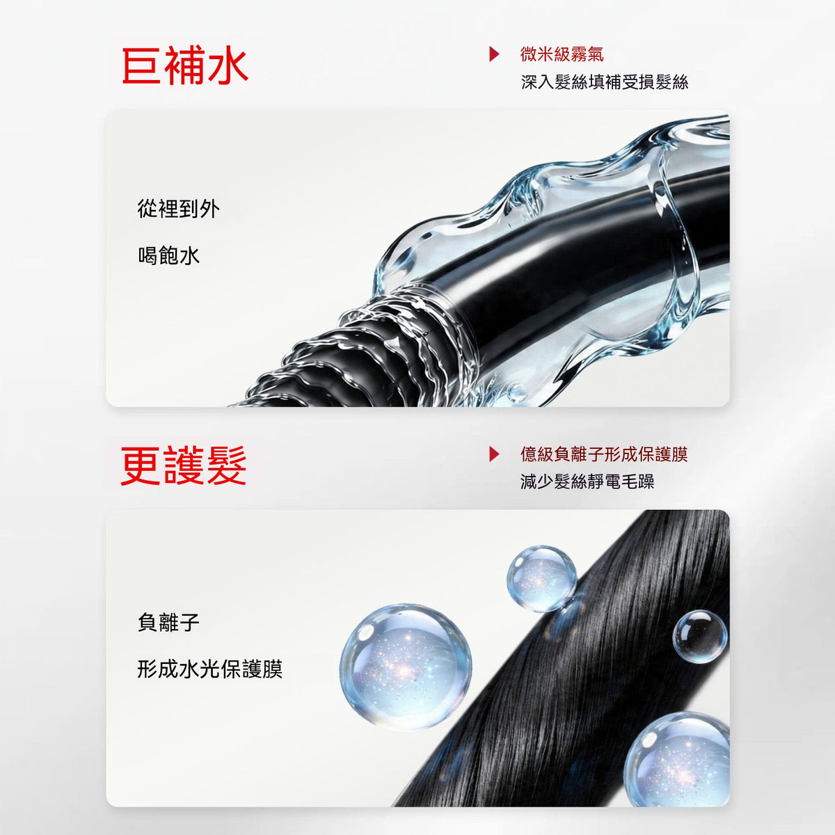 冷霧負離子直捲兩用直板夾