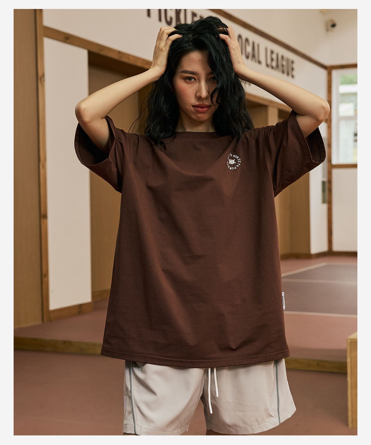 濕顯感應印花速乾運動短袖