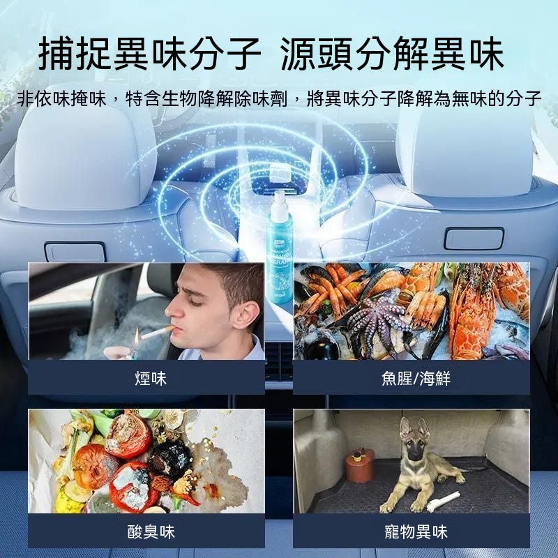 汽車內飾香氛抑菌清潔噴霧
