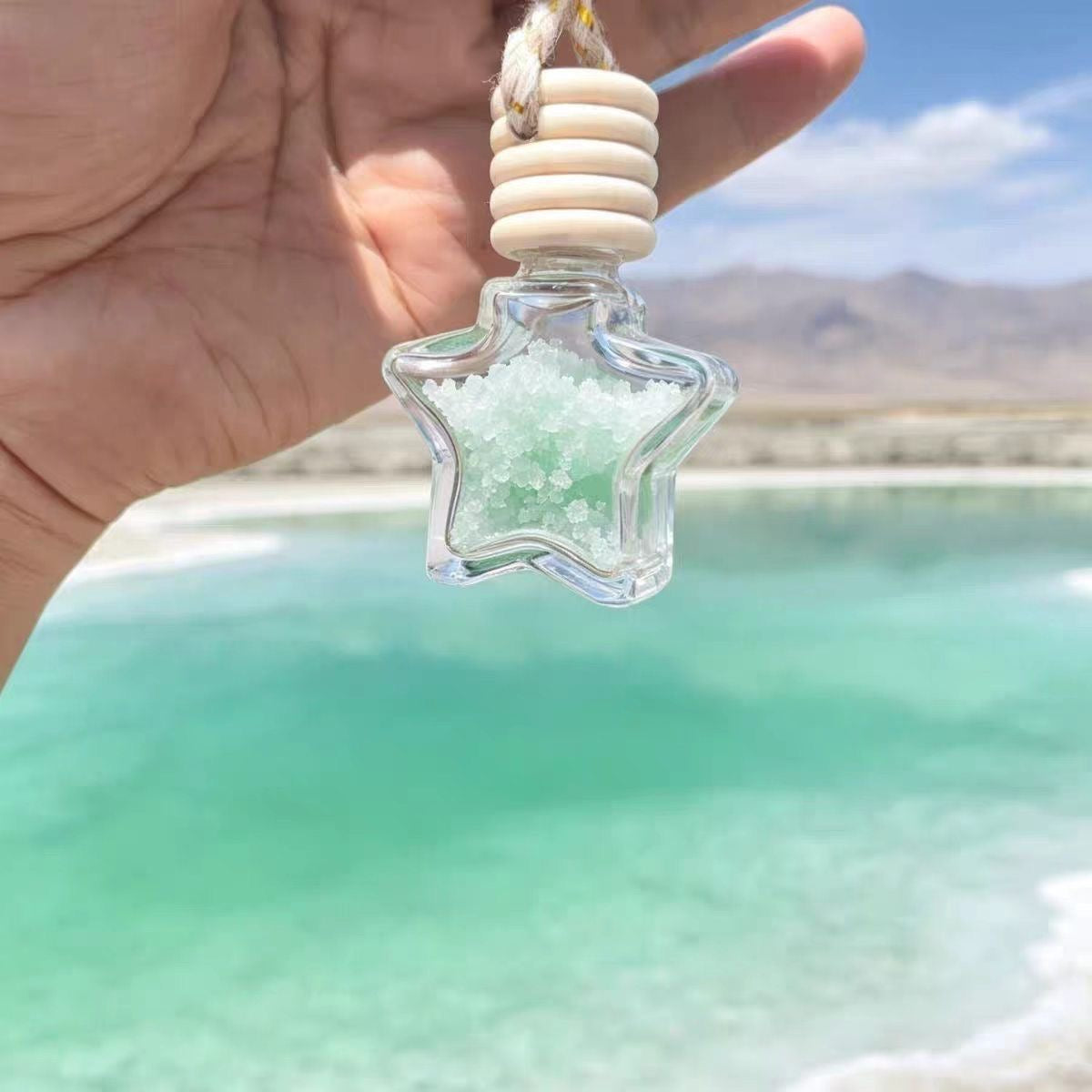 星星玻璃瓶旅行收集瓶