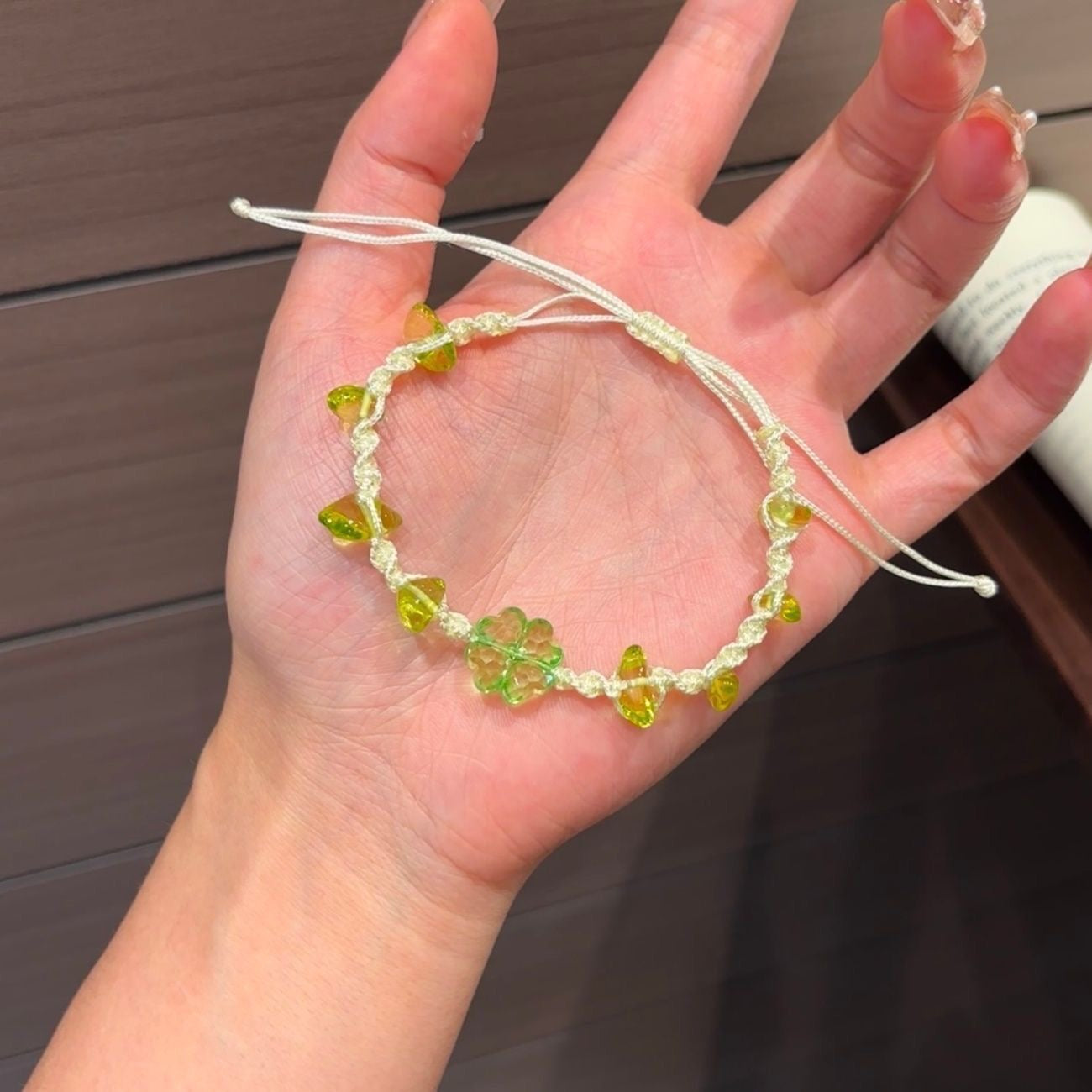 小清新好運四葉草手鍊