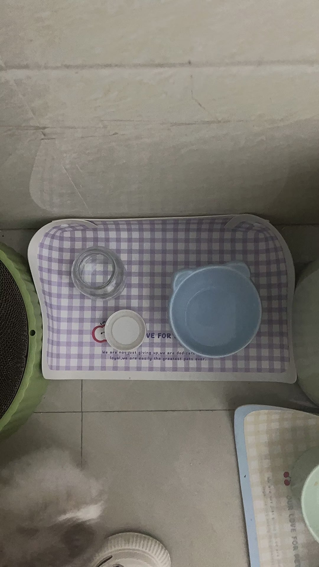 PU皮革寵物防灑餐墊