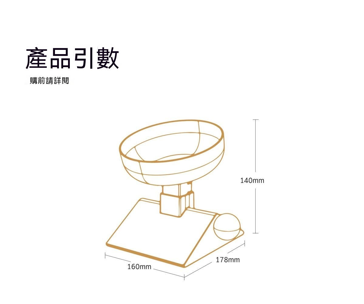 不銹鋼升降式寵物進食碗