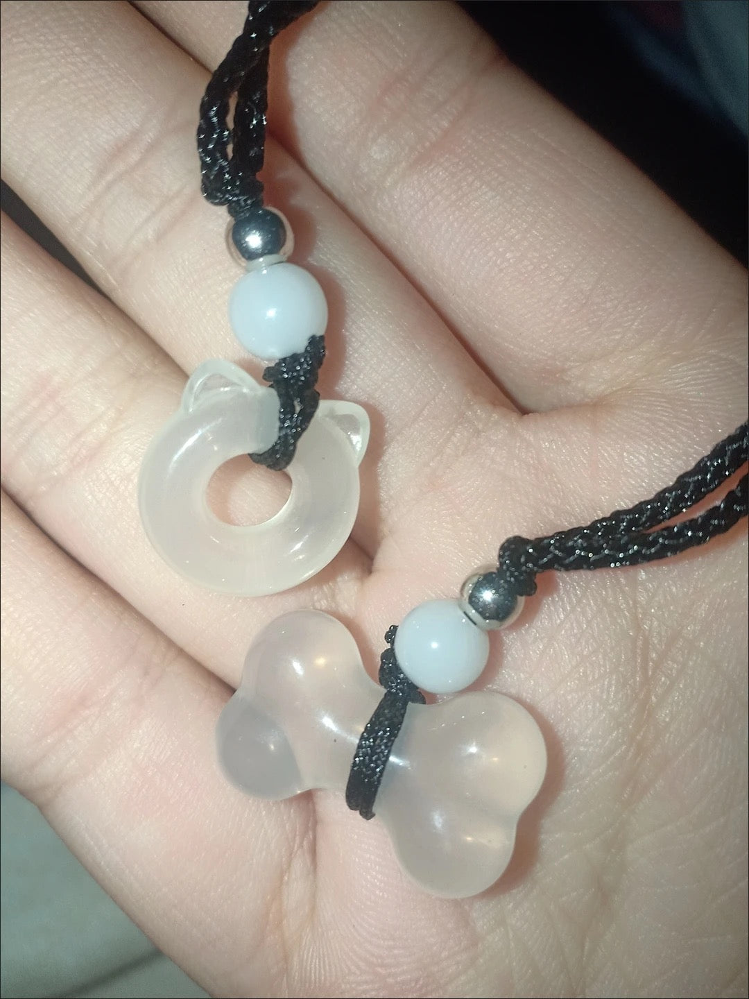 小狗貓貓骨頭情侶項鍊