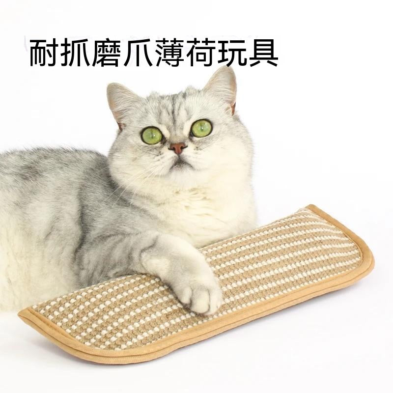 貓薄荷麻繩抱枕貓玩具