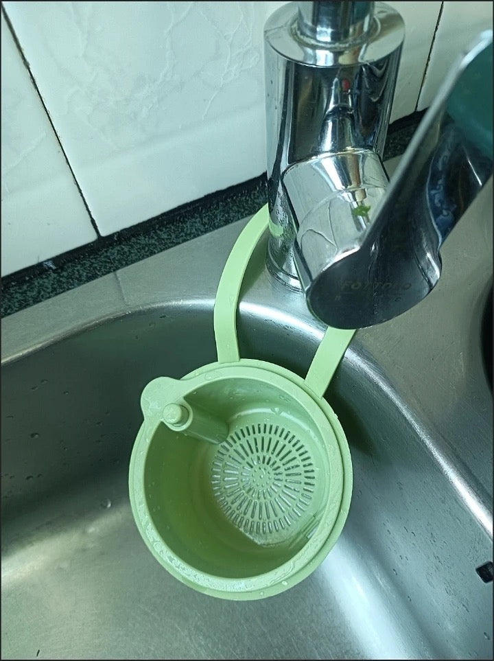 廚房水槽掛式瀝水過濾籃