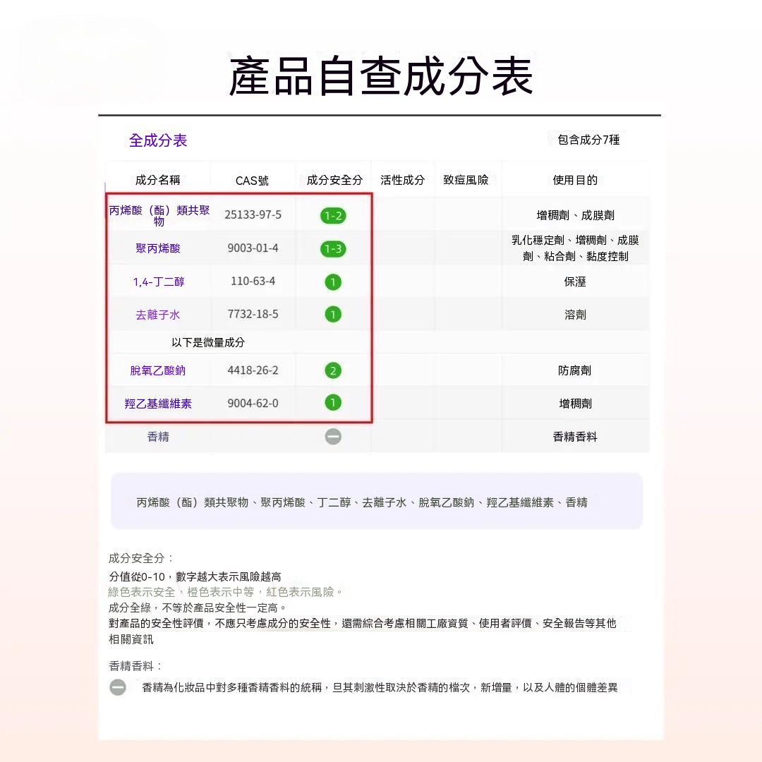 分段式假睫毛專用膠水