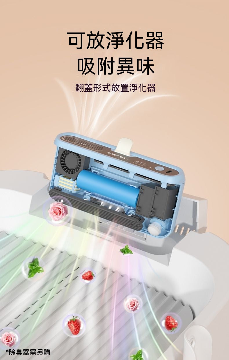 雙開門全封閉超大號貓砂盆