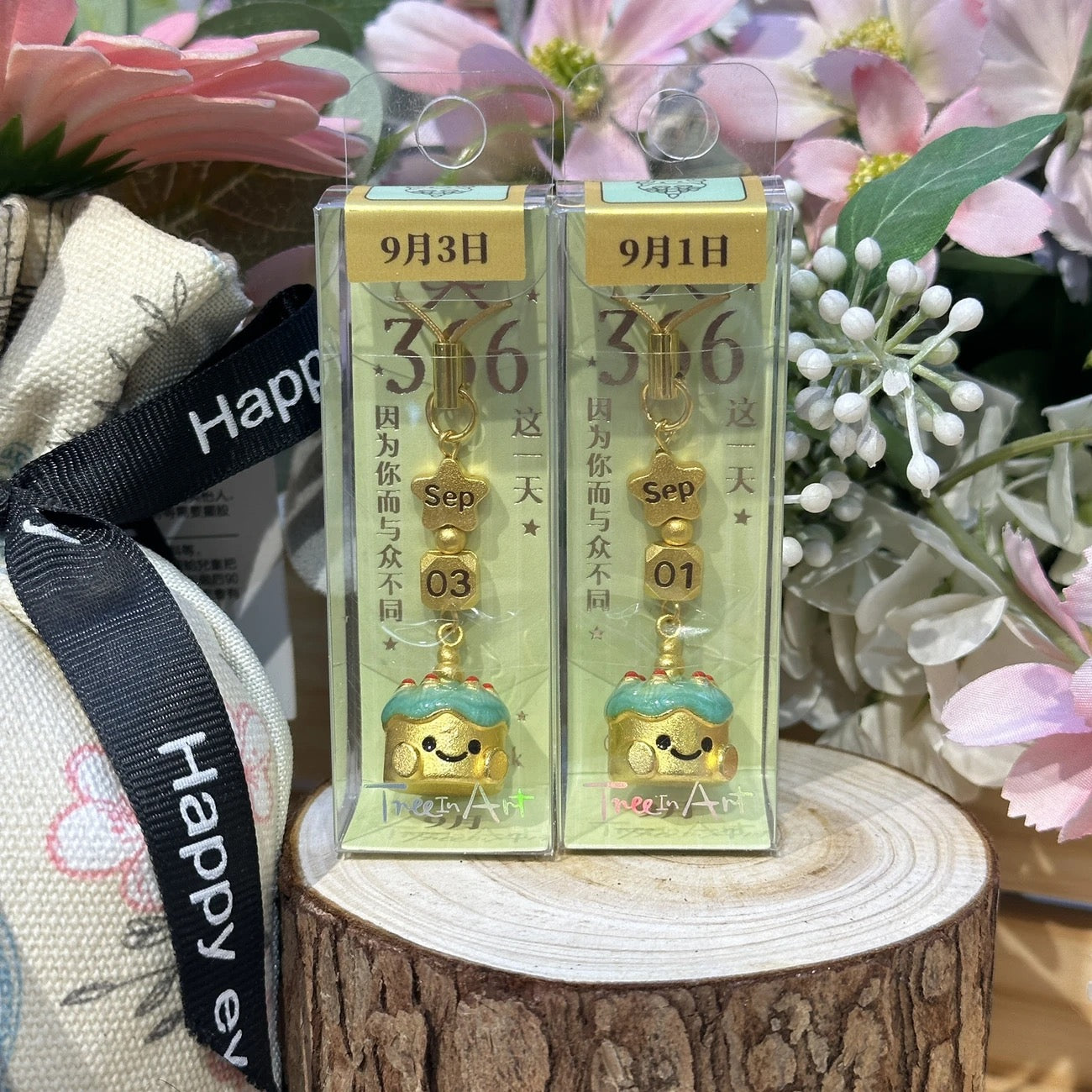 366天專屬生日紀念吊飾
