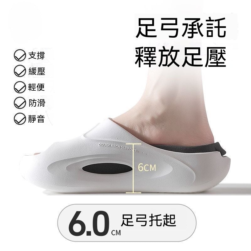 鯨雲拖足弓支撐拖鞋