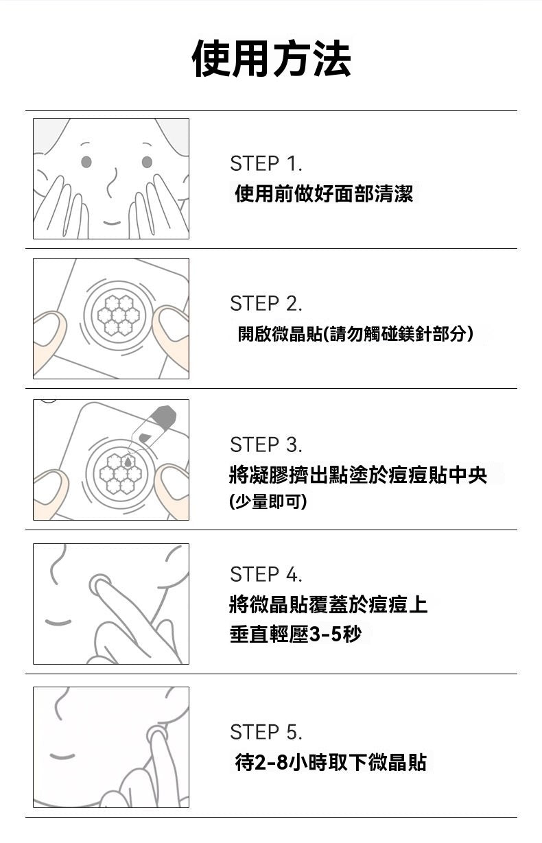 韓國微晶痘痘貼