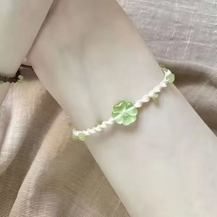 小清新好運四葉草手鍊