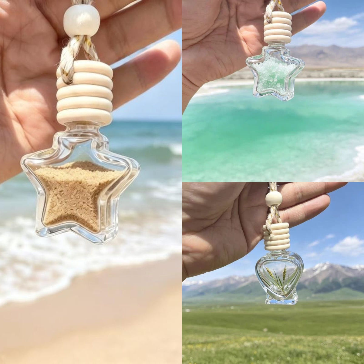 星星玻璃瓶旅行收集瓶
