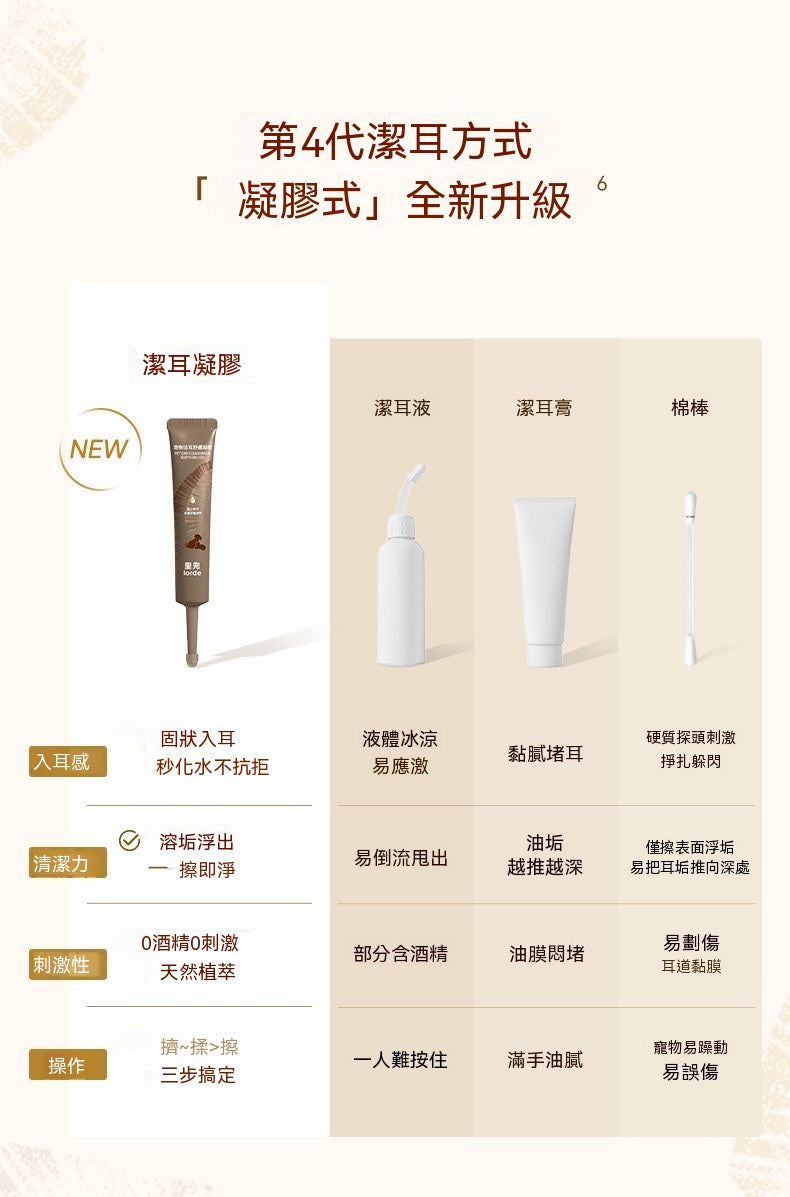 寵物潔耳舒緩凝膠