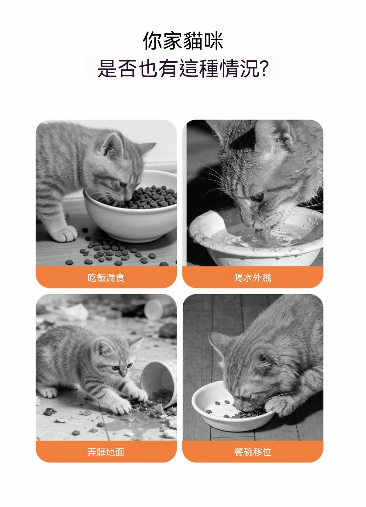 PU皮革寵物防灑餐墊