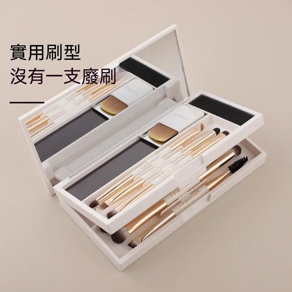 三折疊式便攜化妝刷