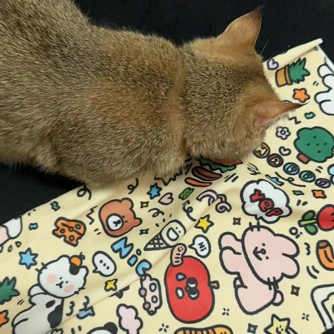 貓咪自粘百貼布（包藥裹貓布）